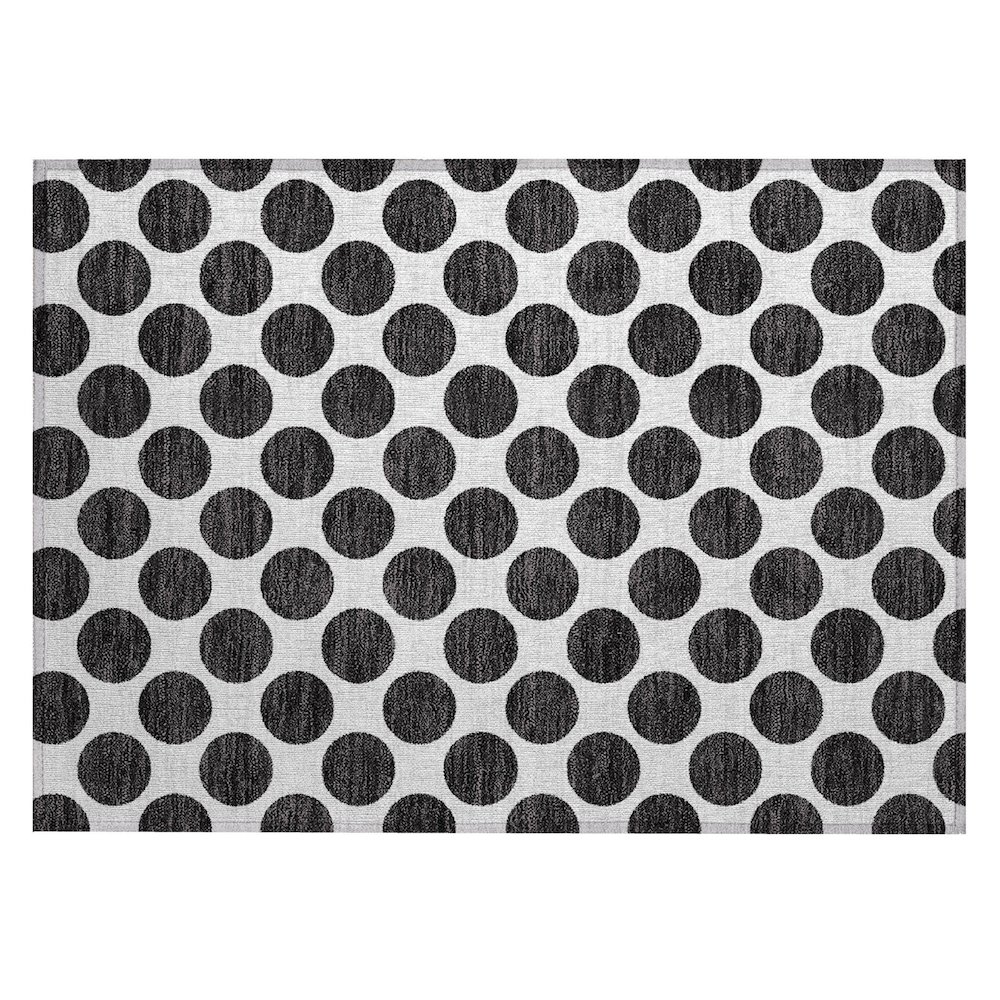 Chantille ACN980 Black 1'8" x 2'6" Rug. Picture 1