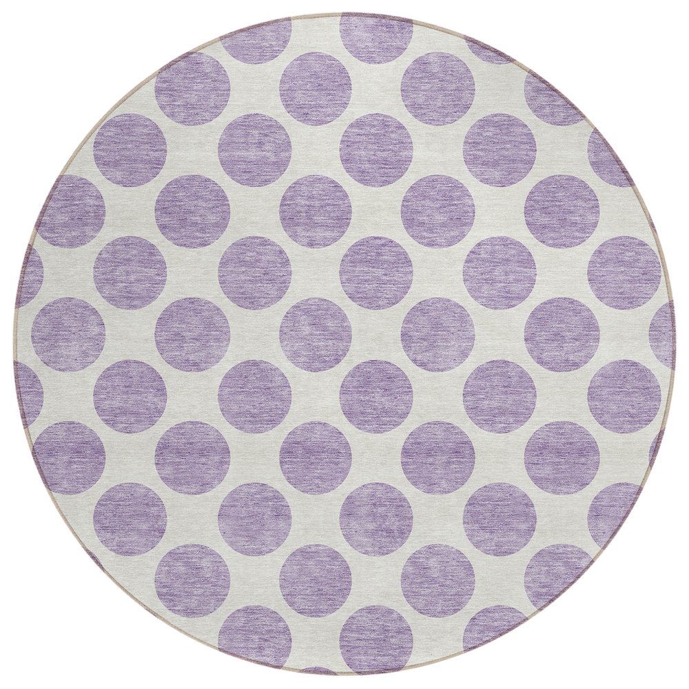 Chantille ACN980 Purple 8' x 8' Rug. Picture 1