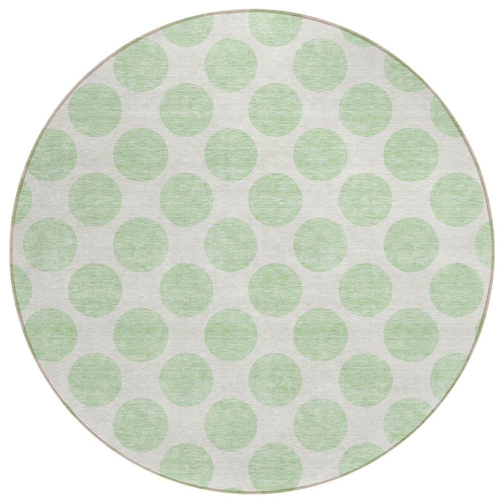 Chantille ACN980 Green 8' x 8' Rug. Picture 1