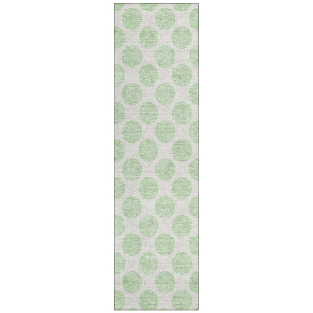 Chantille ACN980 Green 2'3" x 7'6" Rug. Picture 1
