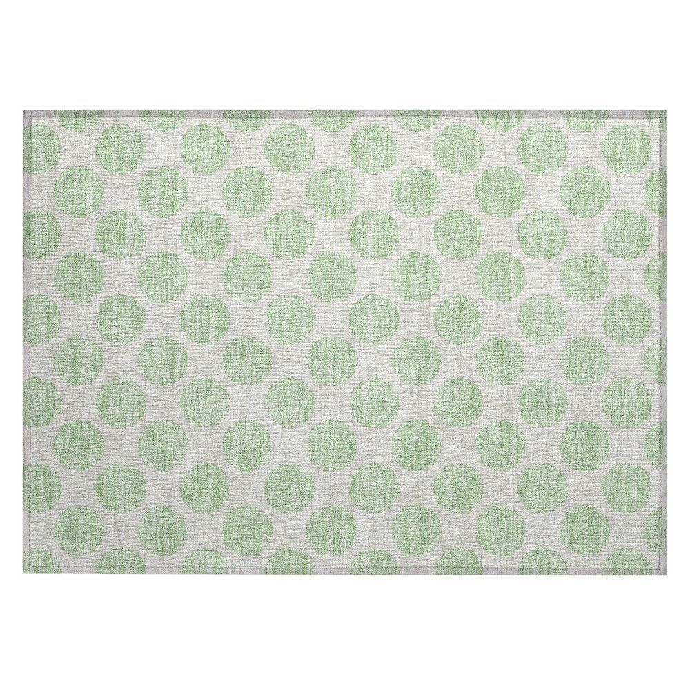 Chantille ACN980 Green 1'8" x 2'6" Rug. Picture 1