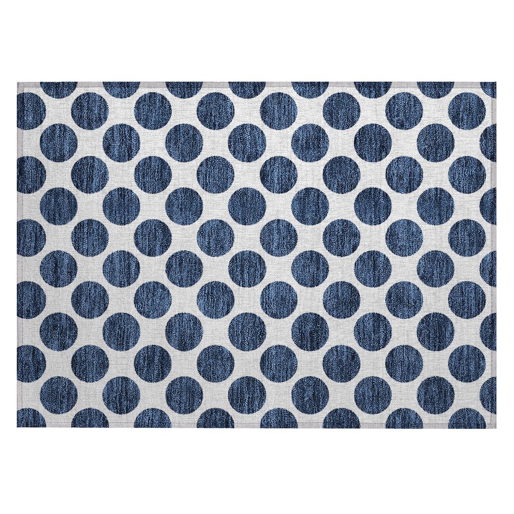 Chantille ACN980 Blue 1'8" x 2'6" Rug. Picture 1