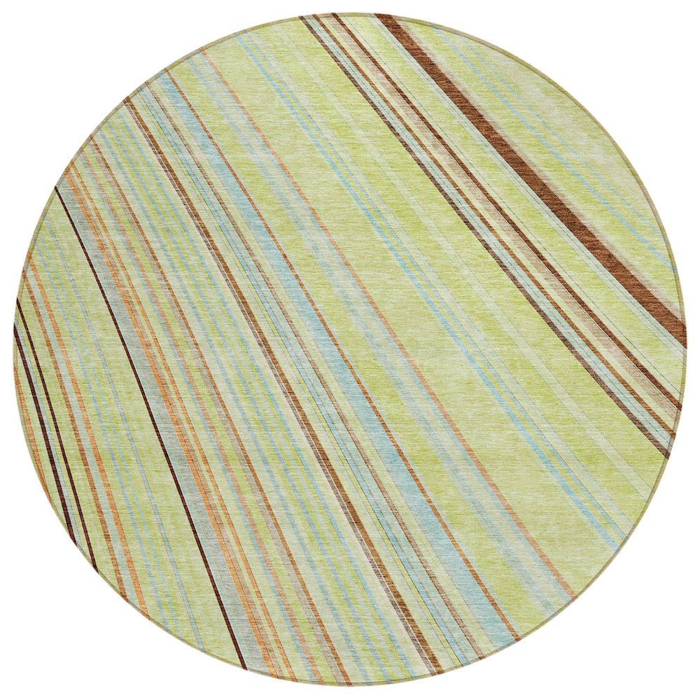 Chantille ACN981 Green 8' x 8' Rug. Picture 1