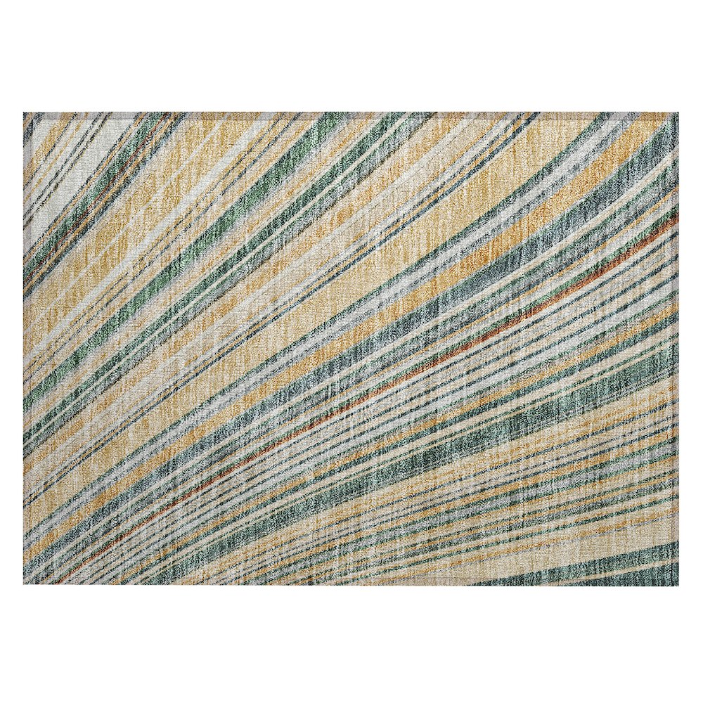 Chantille ACN981 Brown 1'8" x 2'6" Rug. Picture 1