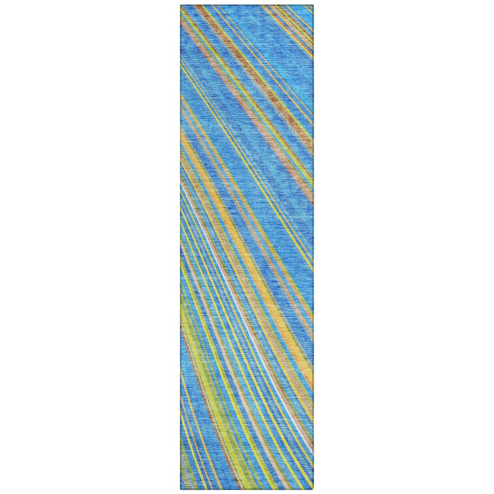 Chantille ACN981 Blue 2'3" x 7'6" Rug. Picture 1