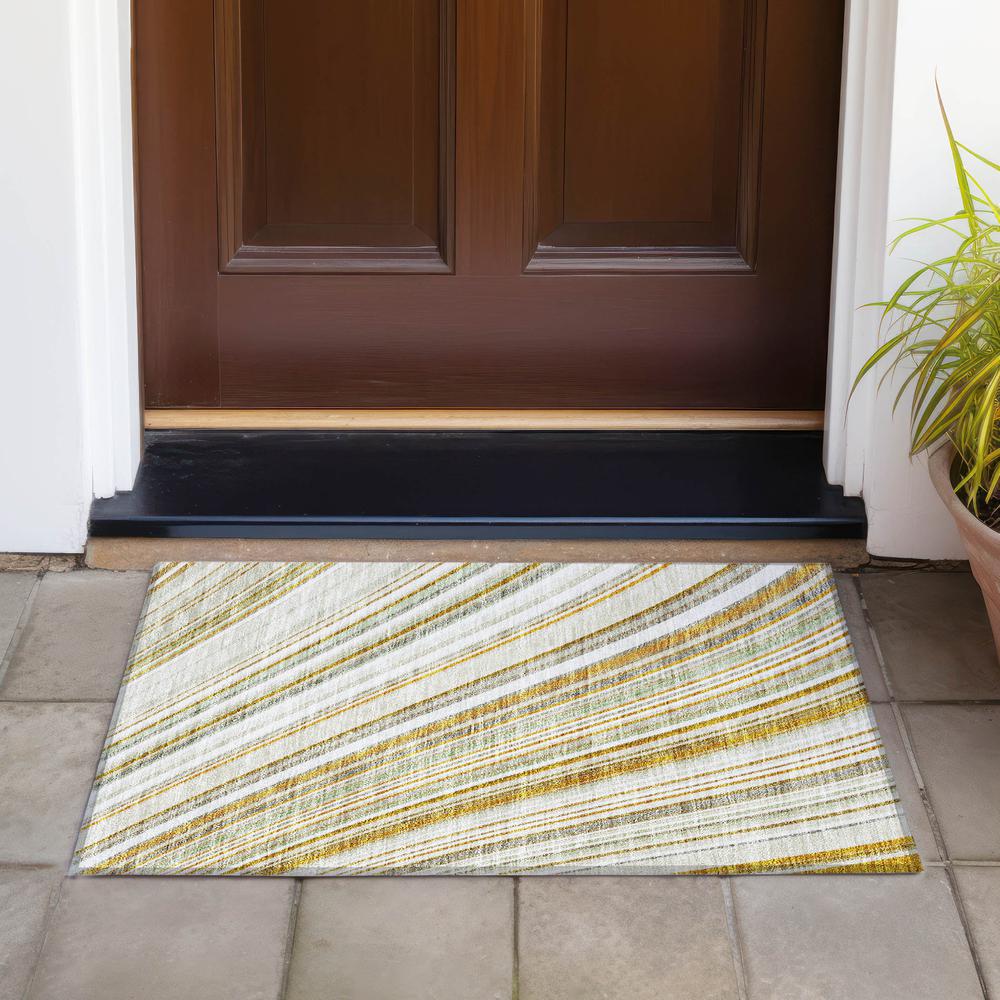 Chantille ACN981 Ivory 1'8" x 2'6" Rug. Picture 6