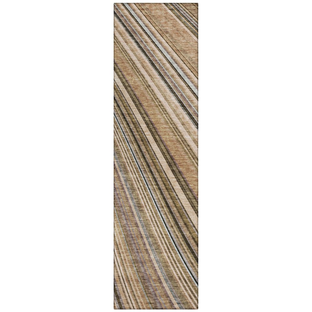 Chantille ACN981 Brown 2'3" x 7'6" Rug. Picture 1