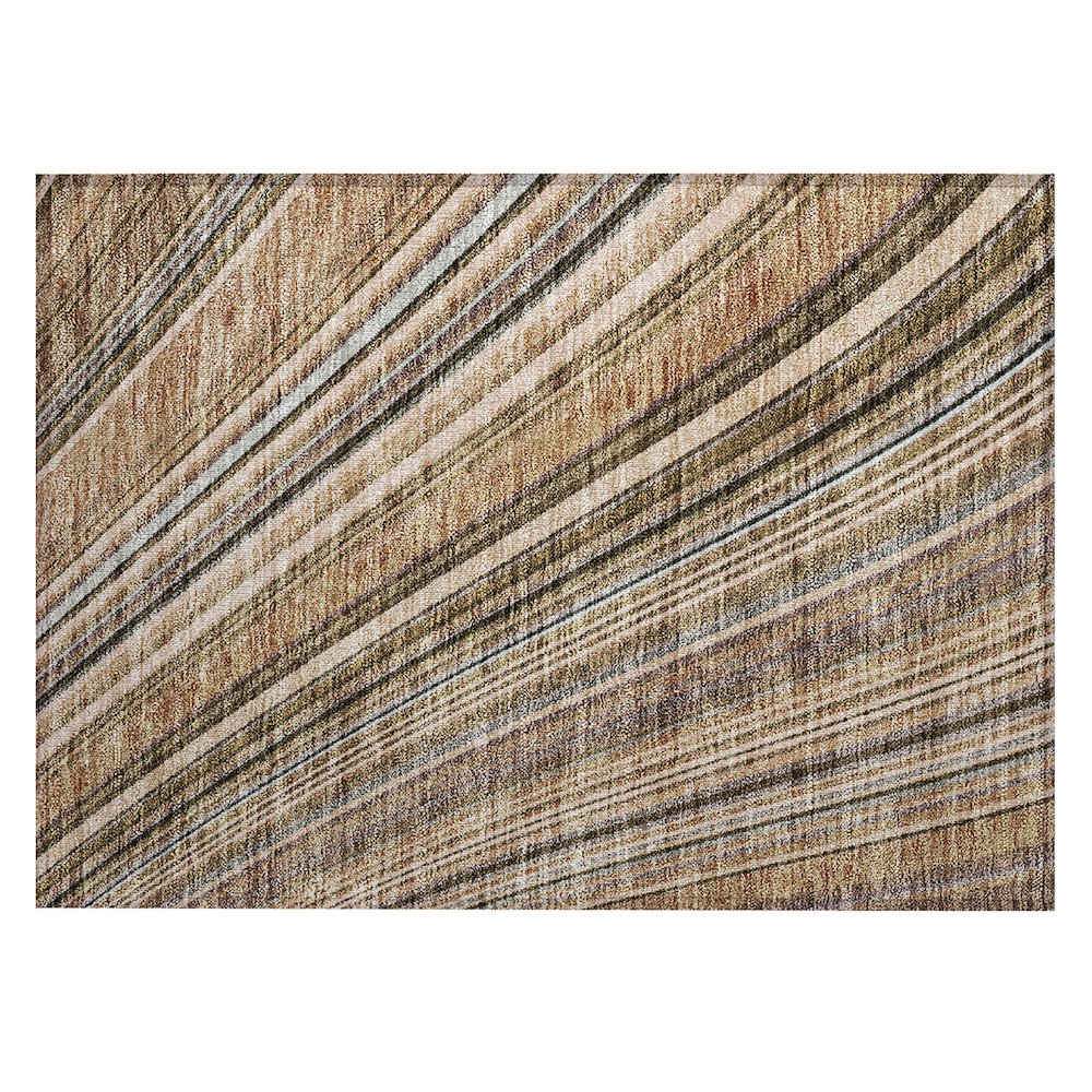Chantille ACN981 Brown 1'8" x 2'6" Rug. Picture 1