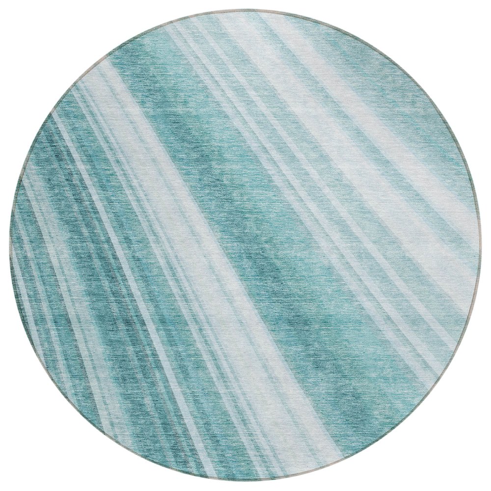 Chantille ACN981 Teal 8' x 8' Rug. Picture 1