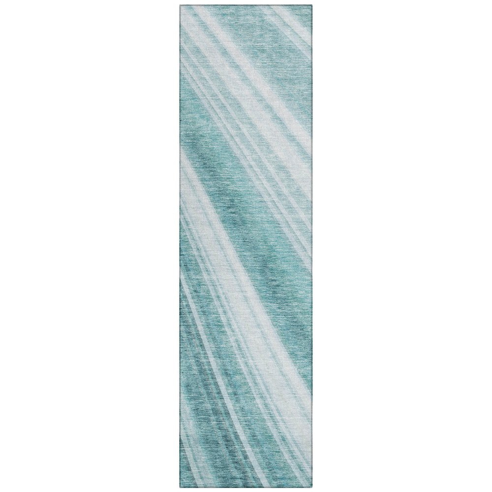 Chantille ACN981 Teal 2'3" x 7'6" Rug. Picture 1