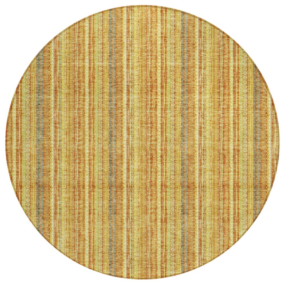 Chantille ACN982 Gold 8' x 8' Rug. Picture 1