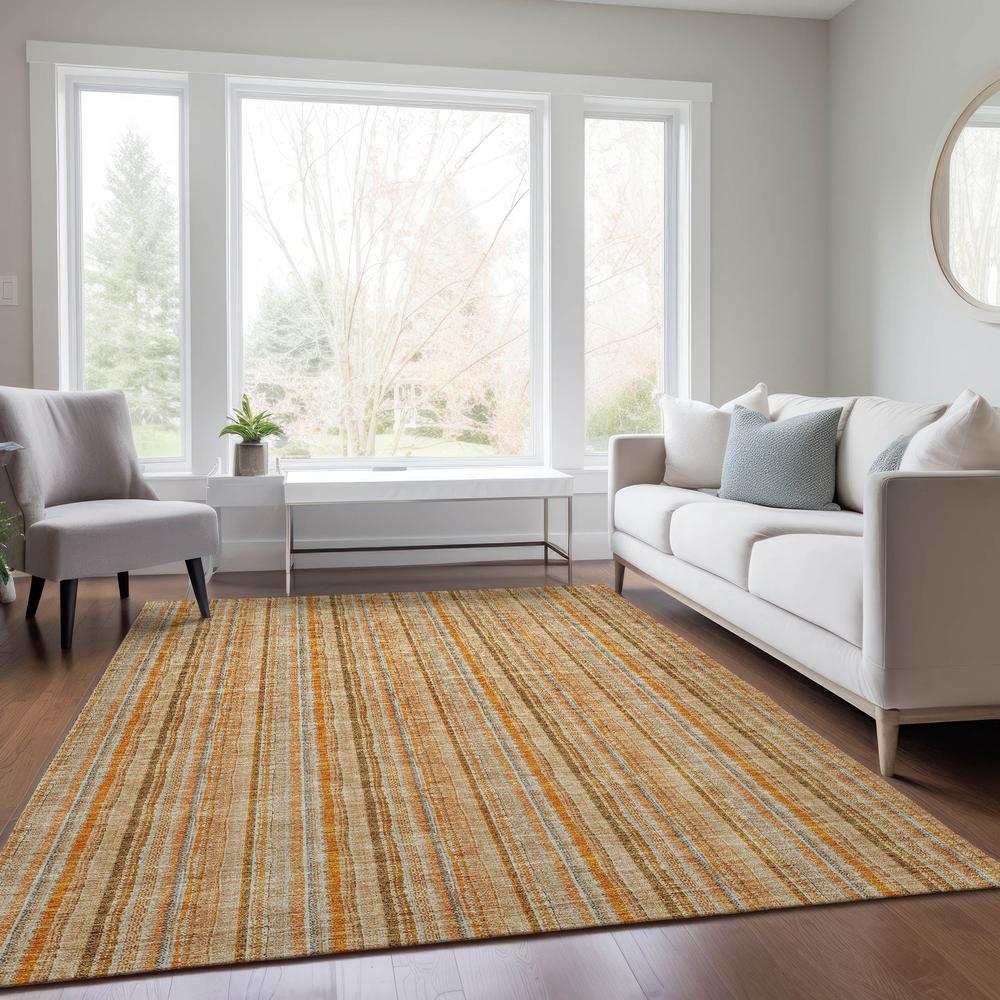 Chantille ACN982 Orange 2'6" x 3'10" Rug. Picture 5