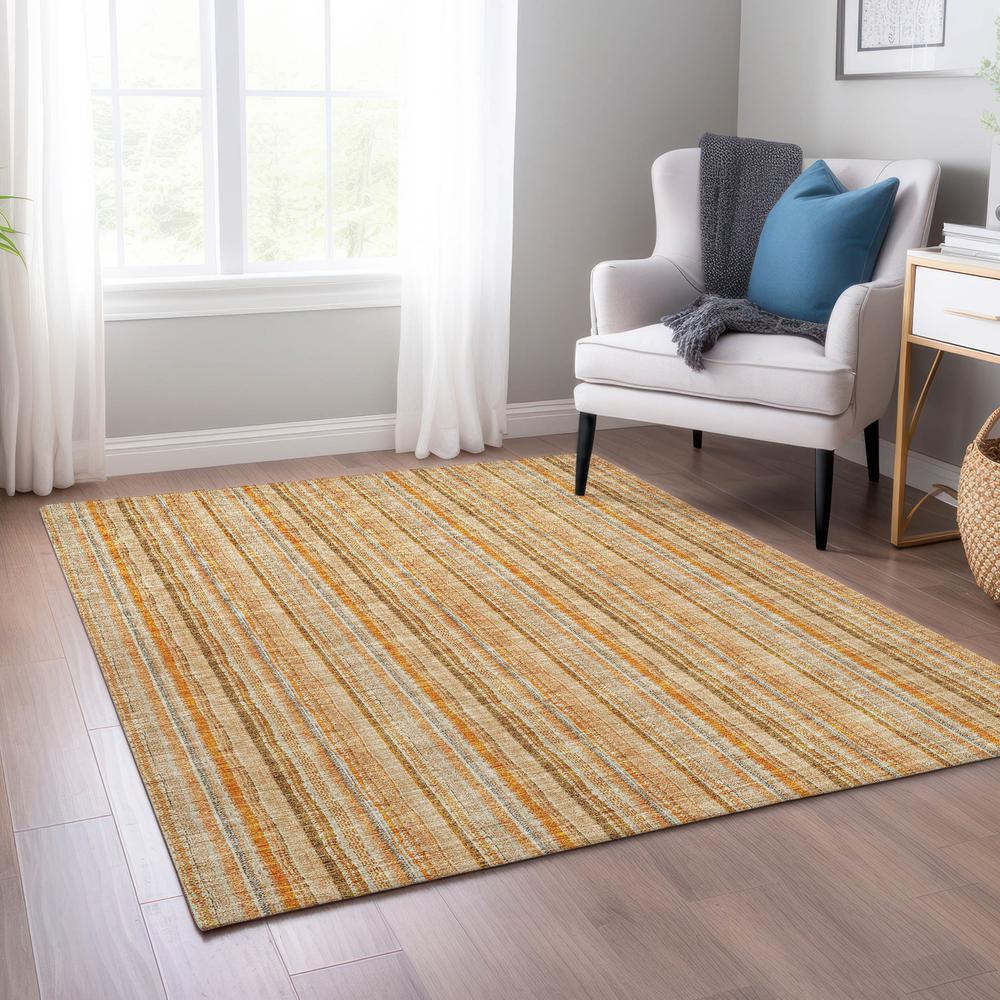 Chantille ACN982 Orange 2'6" x 3'10" Rug. Picture 6