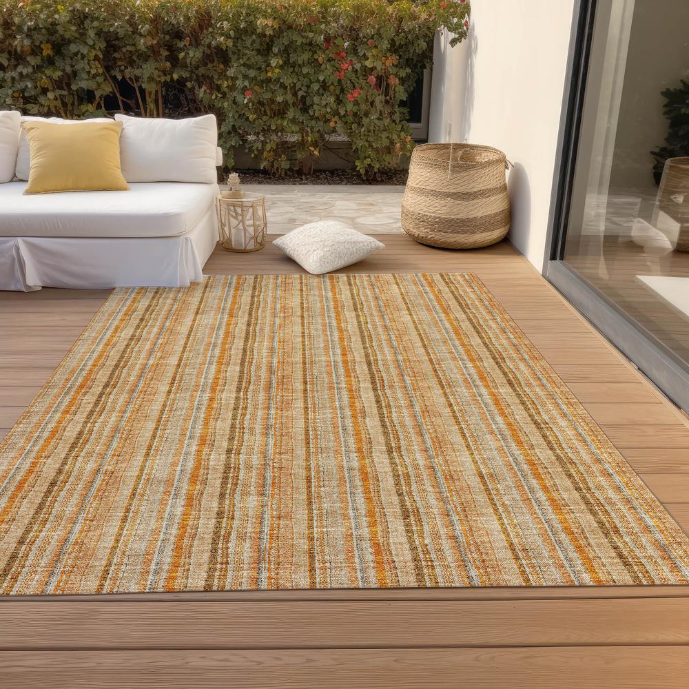 Chantille ACN982 Orange 2'6" x 3'10" Rug. Picture 7