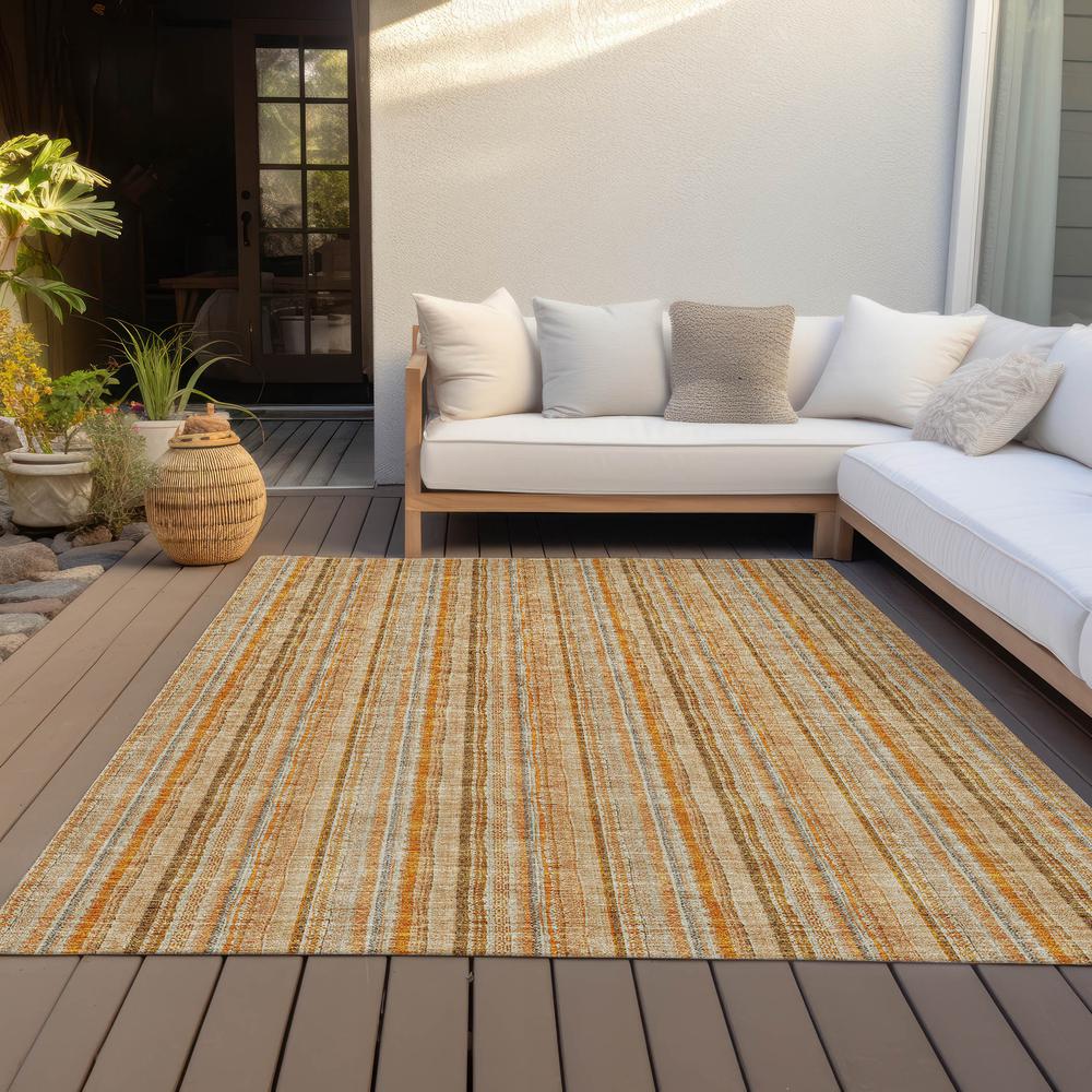 Chantille ACN982 Orange 2'6" x 3'10" Rug. Picture 8