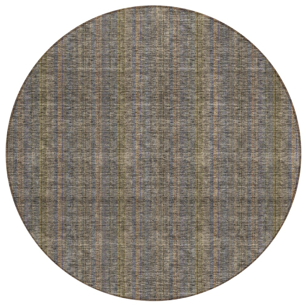 Chantille ACN982 Brown 8' x 8' Rug. Picture 1