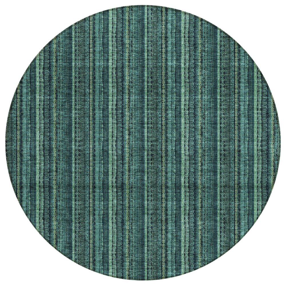 Chantille ACN982 Teal 8' x 8' Rug. Picture 1