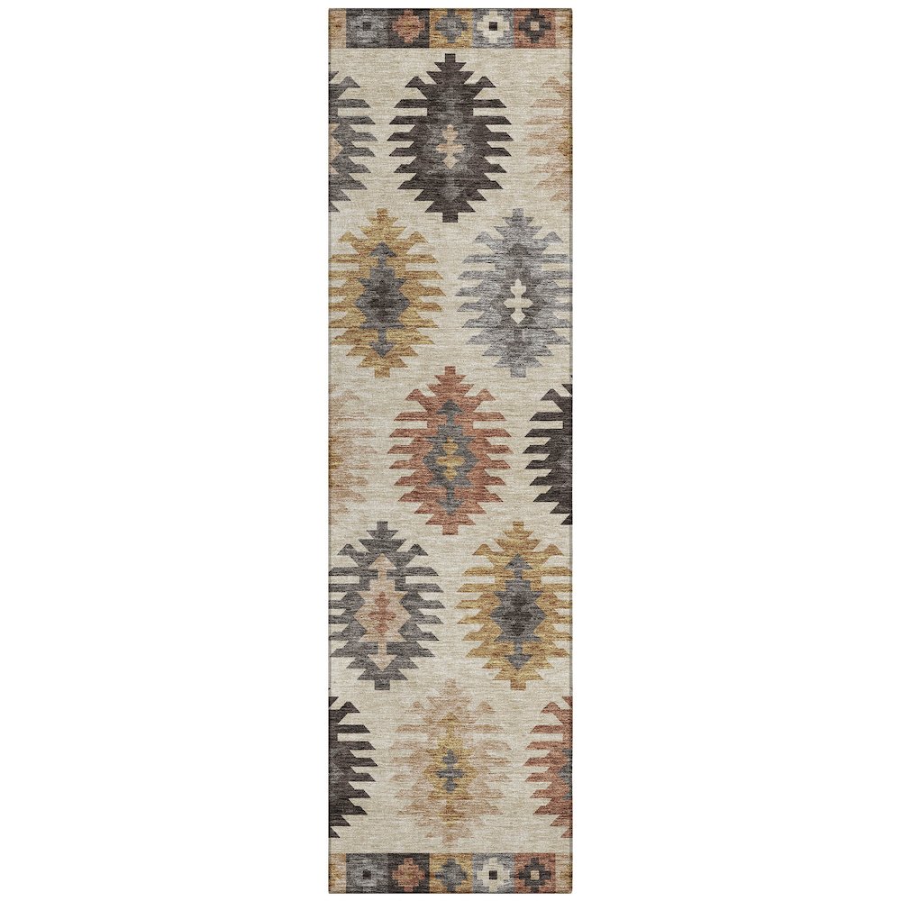 Chantille ACN983 Brown 2'3" x 7'6" Rug. Picture 1