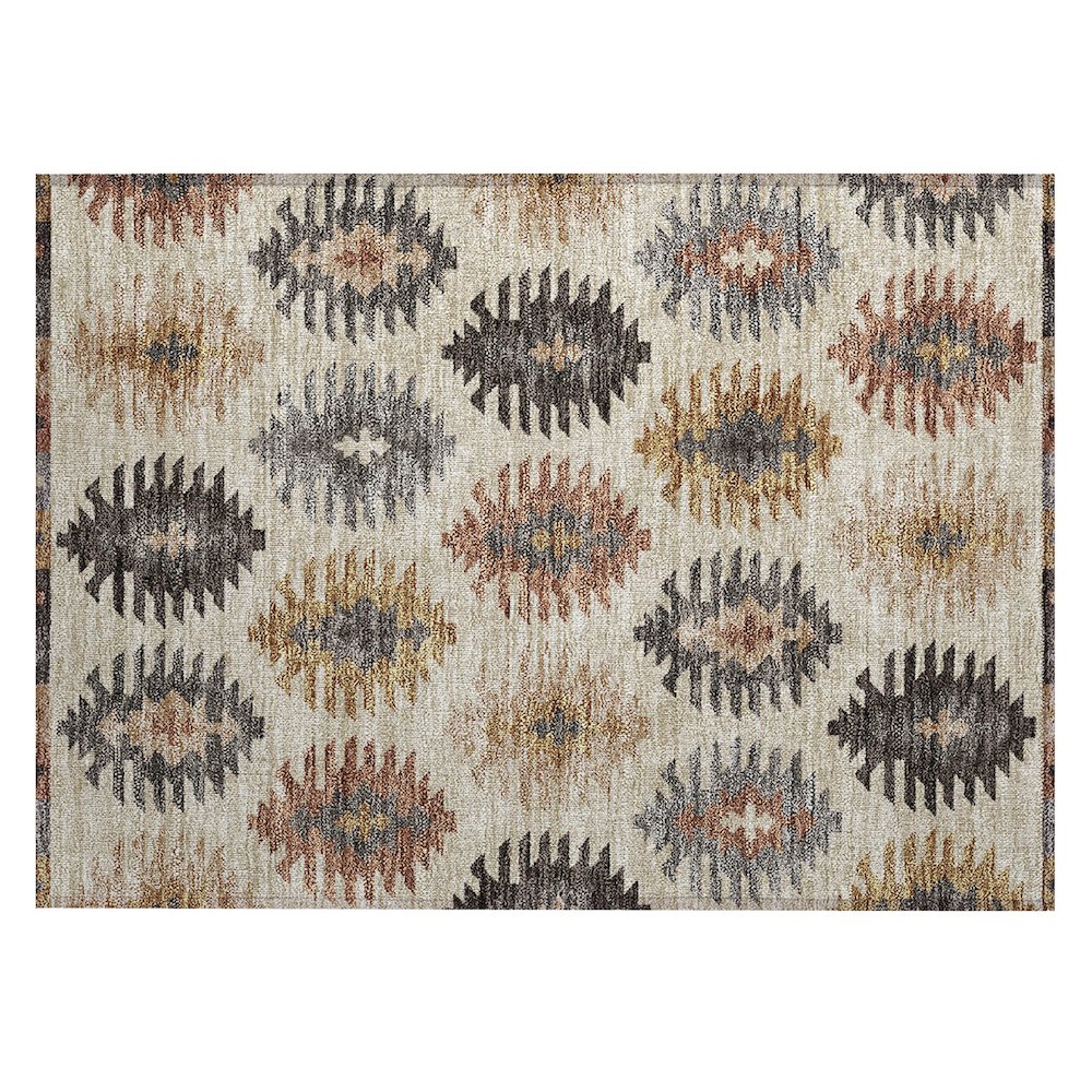Chantille ACN983 Brown 1'8" x 2'6" Rug. Picture 1