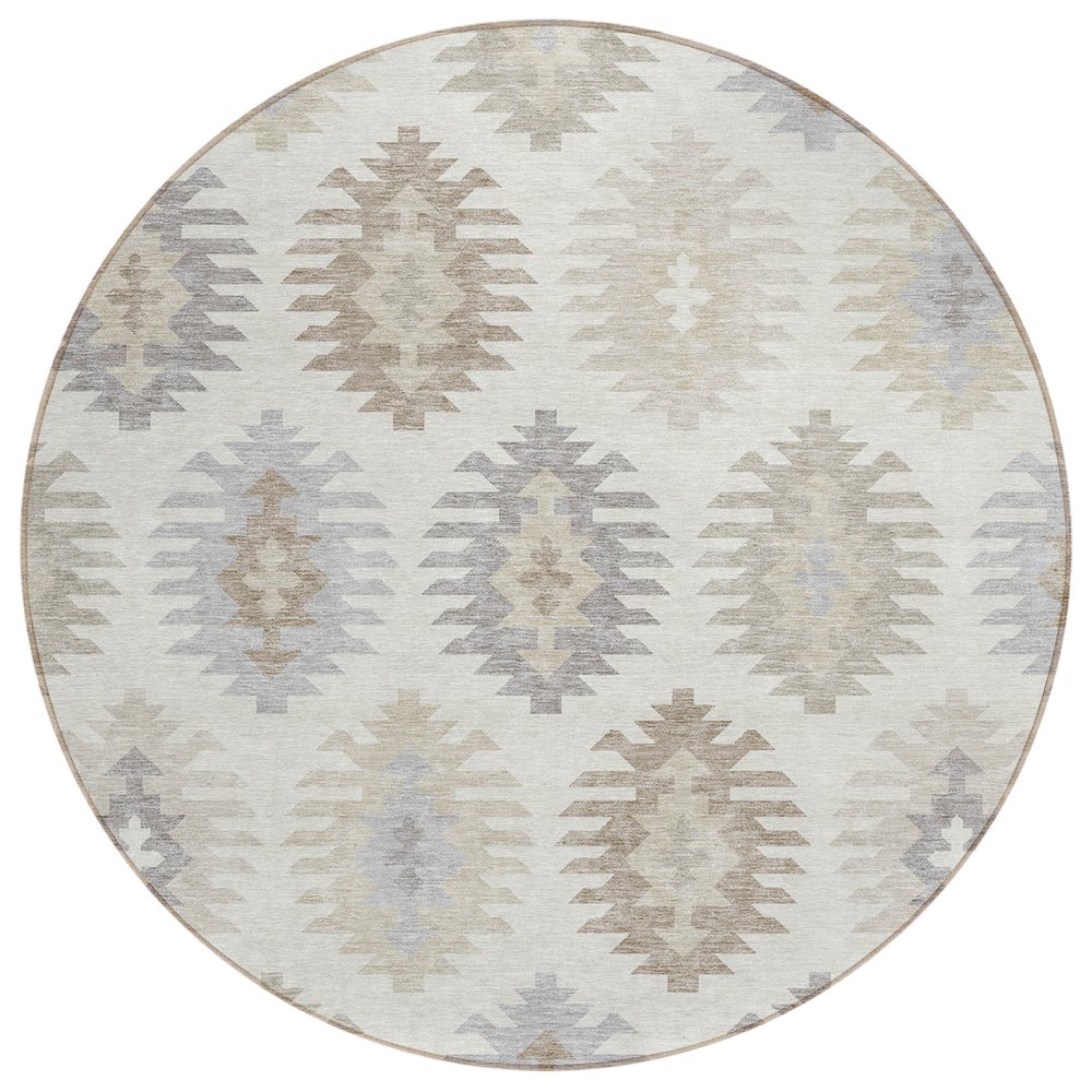 Chantille ACN983 Ivory 8' x 8' Rug. Picture 1
