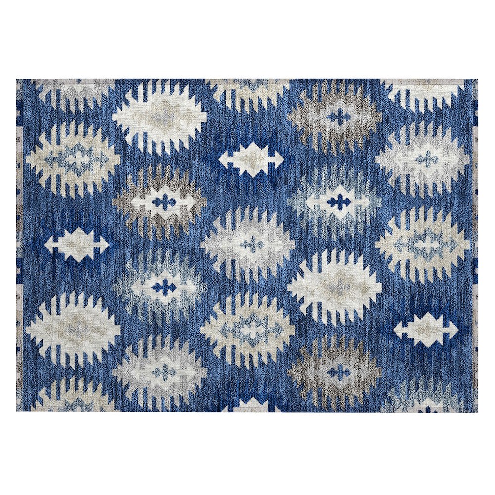 Chantille ACN983 Blue 1'8" x 2'6" Rug. Picture 1