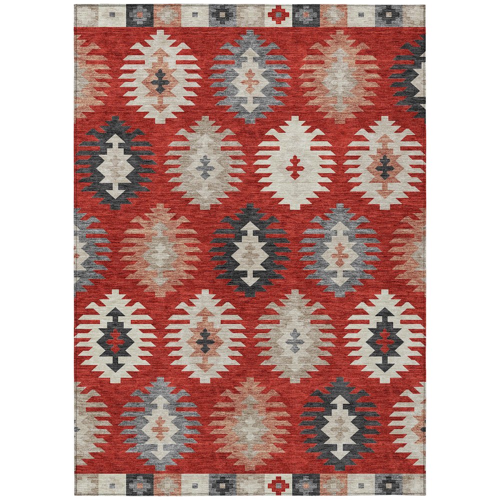 Chantille ACN983 Red 2'6" x 3'10" Rug. Picture 1