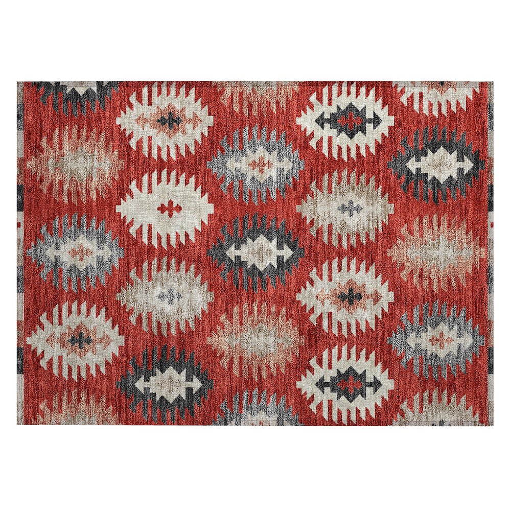 Chantille ACN983 Red 1'8" x 2'6" Rug. Picture 1
