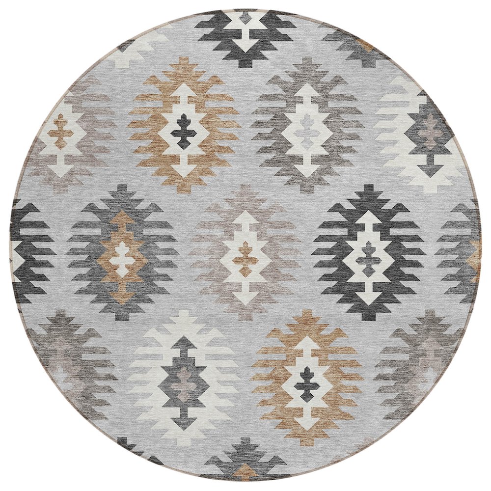 Chantille ACN983 Gray 8' x 8' Rug. Picture 1