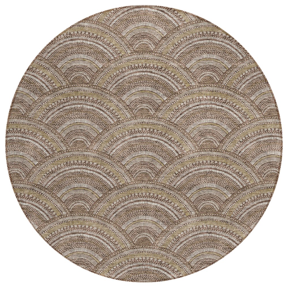 Chantille ACN984 Brown 8' x 8' Rug. Picture 1