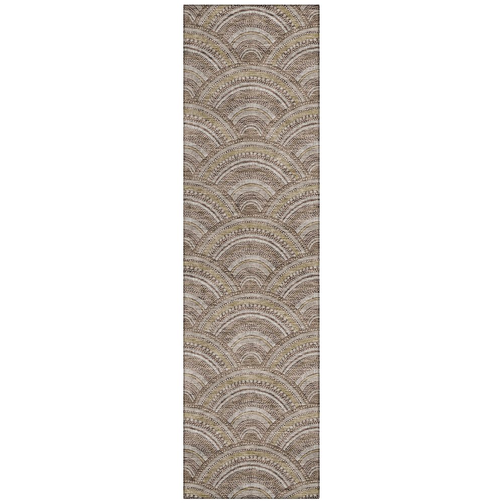 Chantille ACN984 Brown 2'3" x 7'6" Rug. Picture 1