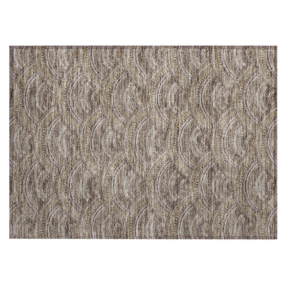 Chantille ACN984 Brown 1'8" x 2'6" Rug. Picture 1