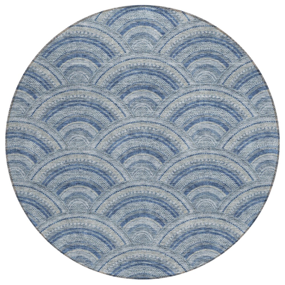 Chantille ACN984 Blue 8' x 8' Rug. Picture 1