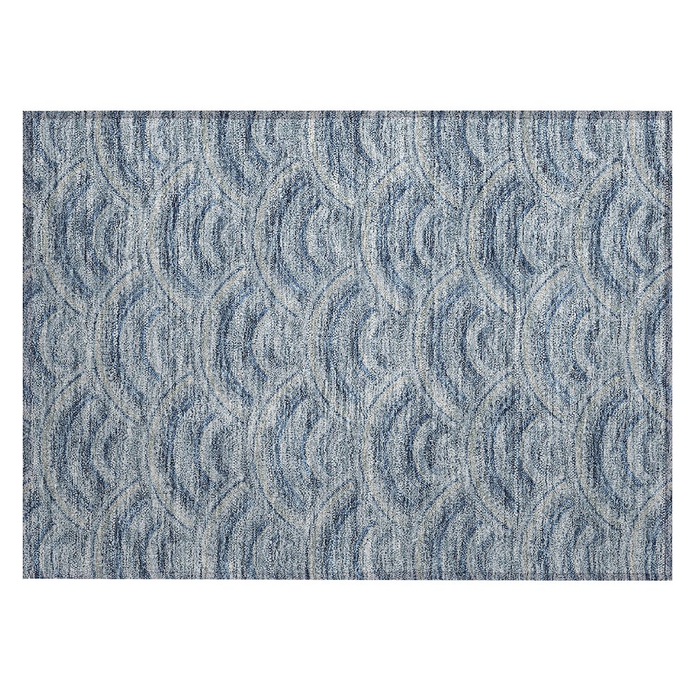 Chantille ACN984 Blue 1'8" x 2'6" Rug. Picture 1