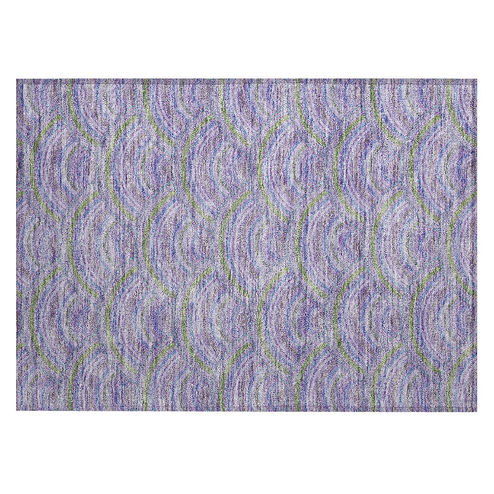 Chantille ACN984 Purple 1'8" x 2'6" Rug. Picture 1