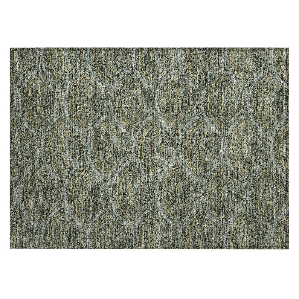 Chantille ACN984 Green 1'8" x 2'6" Rug. Picture 1