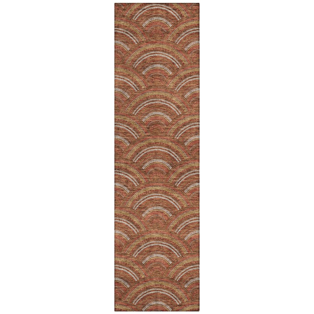 Chantille ACN984 Orange 2'3" x 7'6" Rug. Picture 1