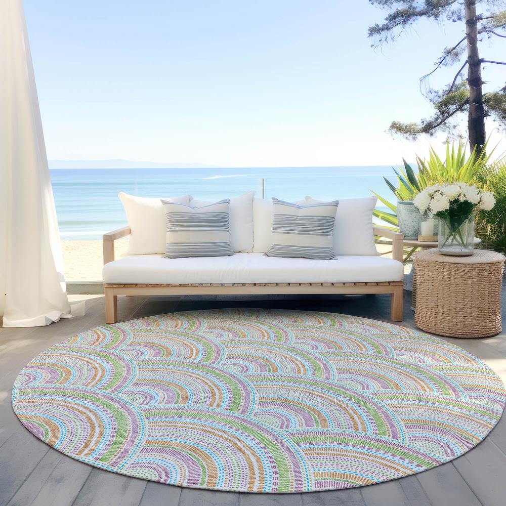 Chantille ACN984 Ivory 8' x 8' Rug. Picture 6