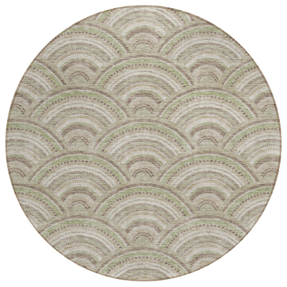 Chantille ACN984 Brown 8' x 8' Rug. Picture 1