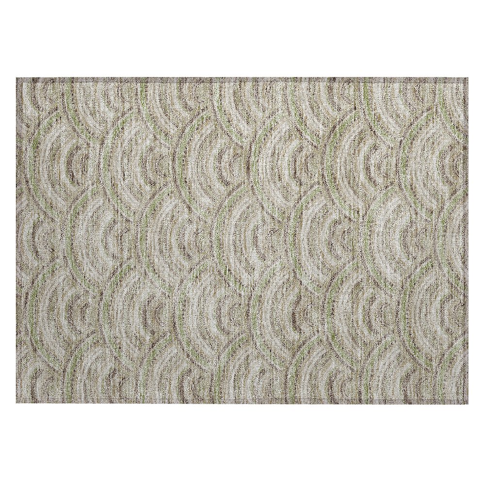Chantille ACN984 Brown 1'8" x 2'6" Rug. Picture 1