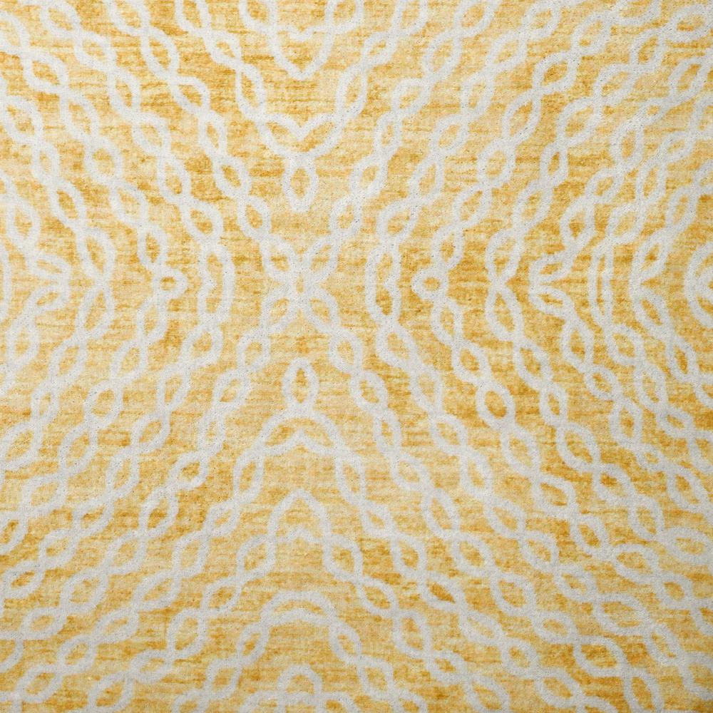 Brisbane BR3 Gold 1'8" x 2'6" Rug. Picture 3