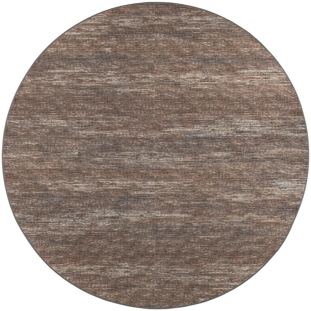 Ciara CR1 Chocolate 10' x 10' Round Rug. Picture 1