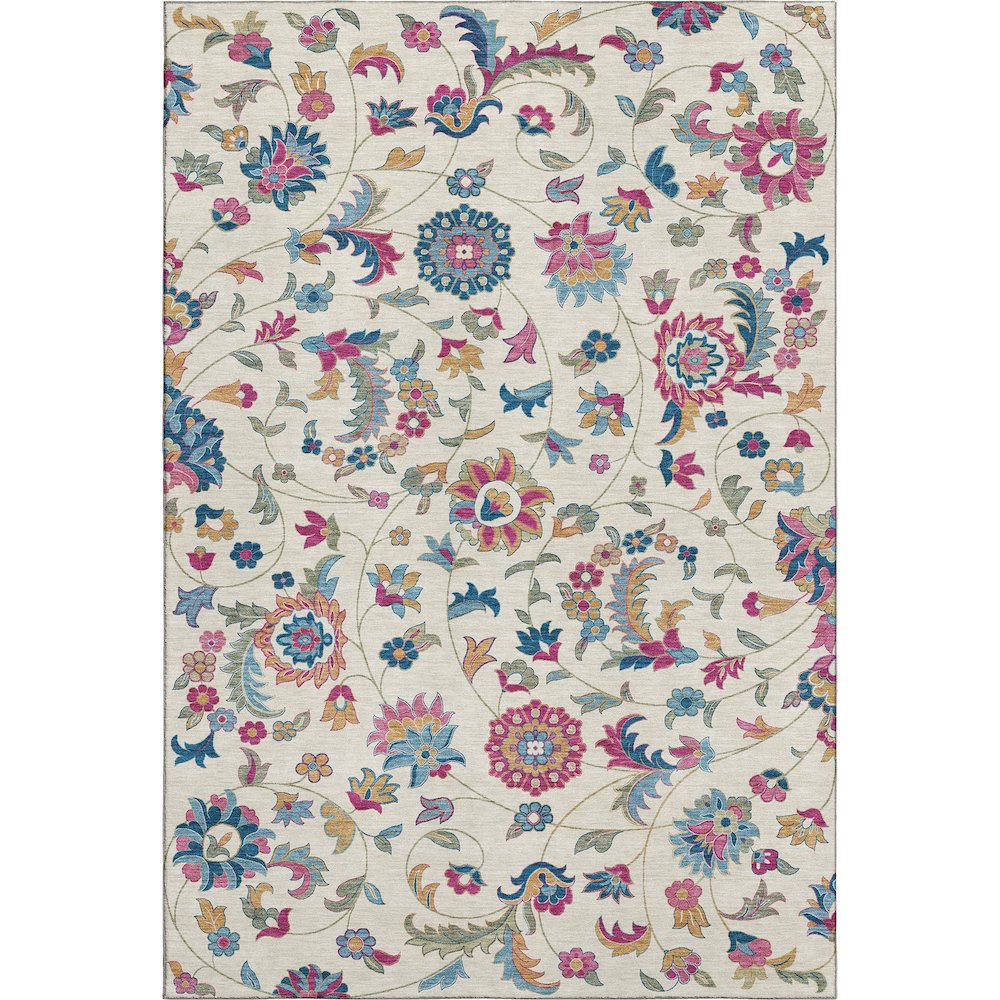 Premium Machine Washable Mayfield AMF1006 Linen 2'6" x 3'10" Rug. Picture 1