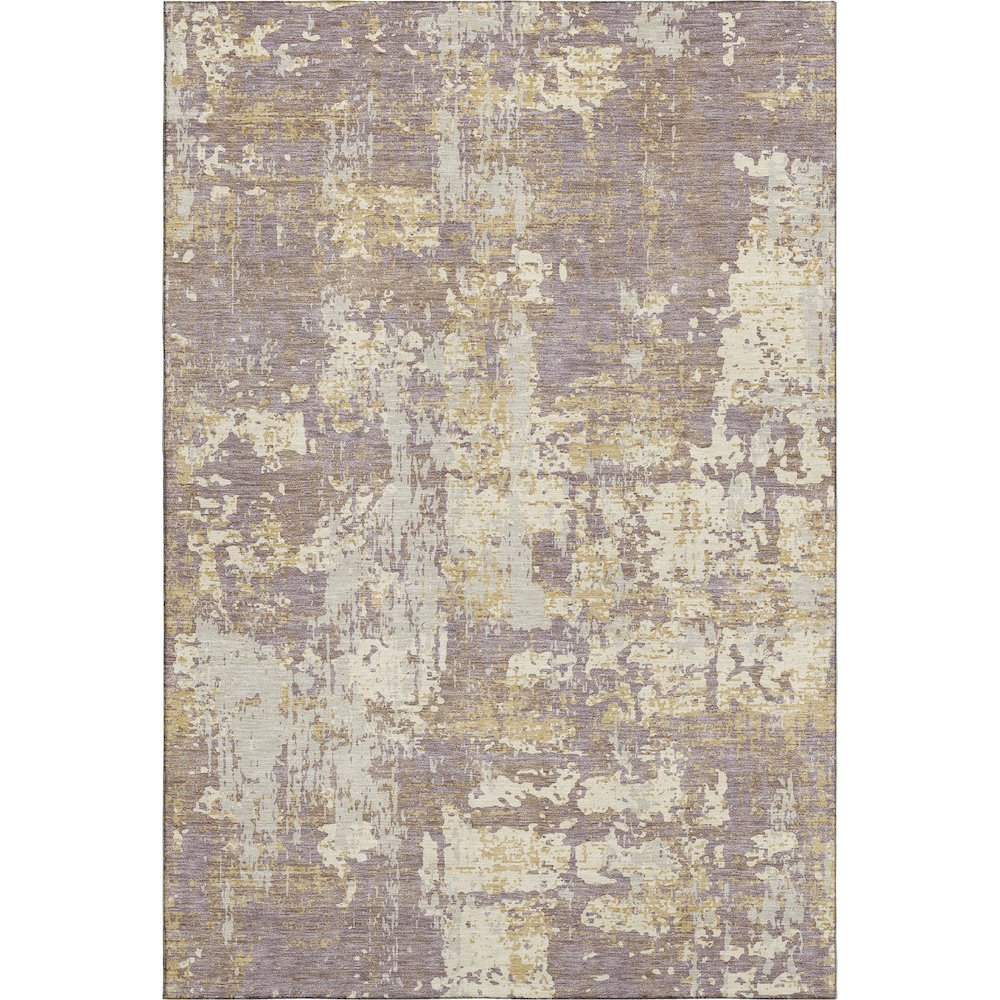 Premium Machine Washable Mayfield AMF1008 Lavender 2'6" x 3'10" Rug. Picture 1