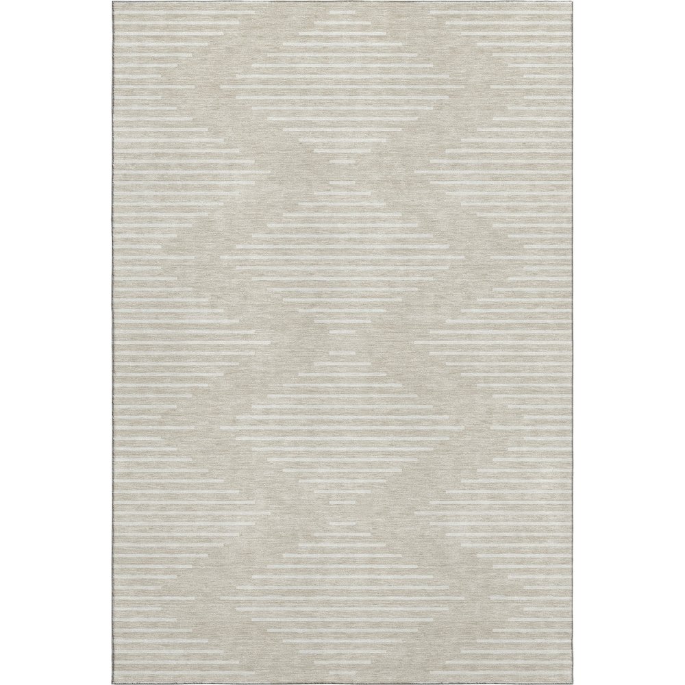 Premium Machine Washable Mayfield AMF1016 Beige 2'6" x 3'10" Rug. Picture 1