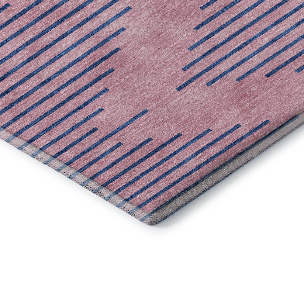 Premium Machine Washable Mayfield AMF1017 Pink 1'8" x 2'6" Rug. Picture 3