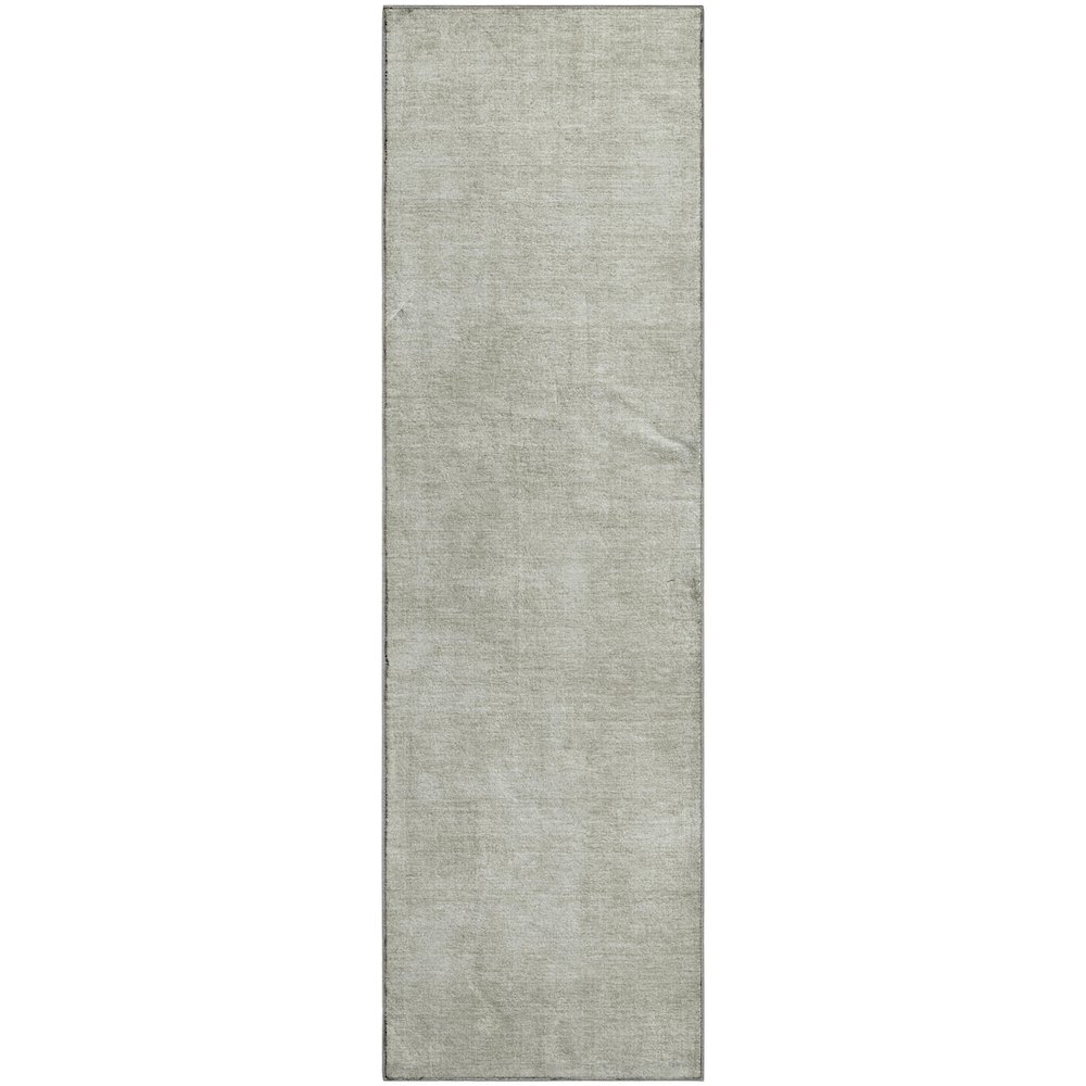 Premium Machine Washable Mayfield AMF1018 Beige 2'3" x 7'6" Runner Rug. Picture 1
