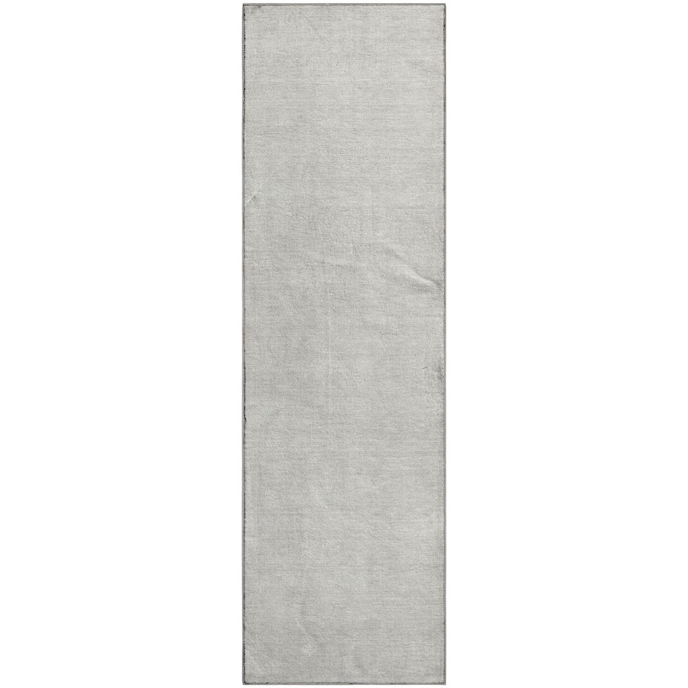 Premium Machine Washable Mayfield AMF1018 Ivory 2'3" x 7'6" Runner Rug. Picture 1