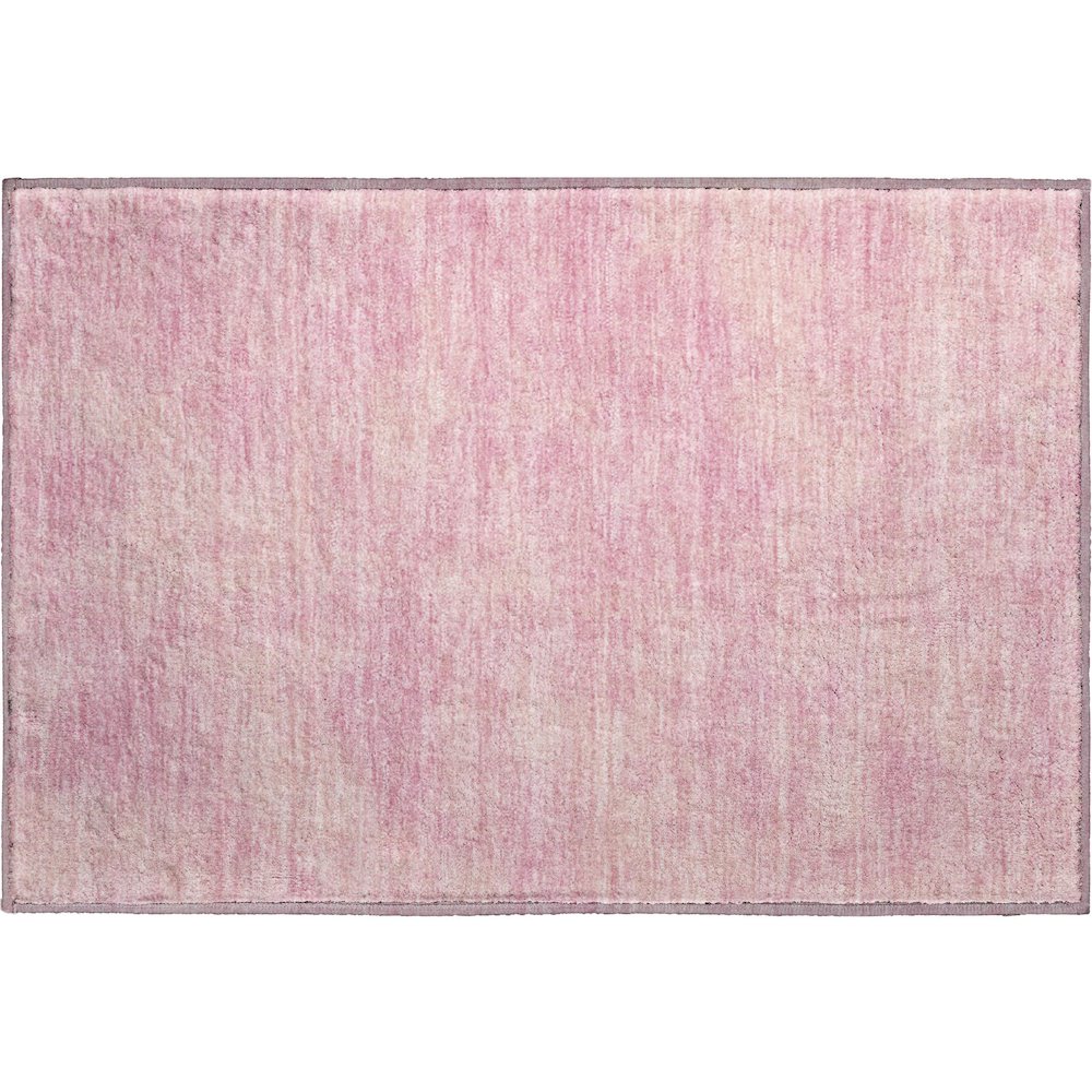 Premium Machine Washable Mayfield AMF1018 Pink 1'8" x 2'6" Rug. Picture 1