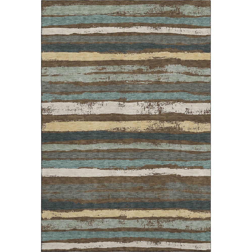 Premium Machine Washable Mayfield AMF1019 Fudge 2'6" x 3'10" Rug. Picture 1