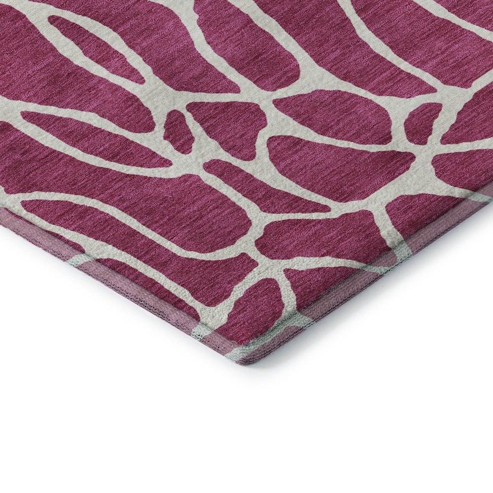 Premium Machine Washable Mayfield AMF1024 Blush 1'8" x 2'6" Rug. Picture 3
